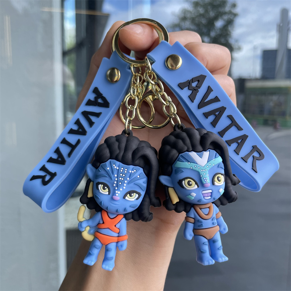 Car Accessories You Need - Creative Avatar Jake Sully Neytiri Keychain