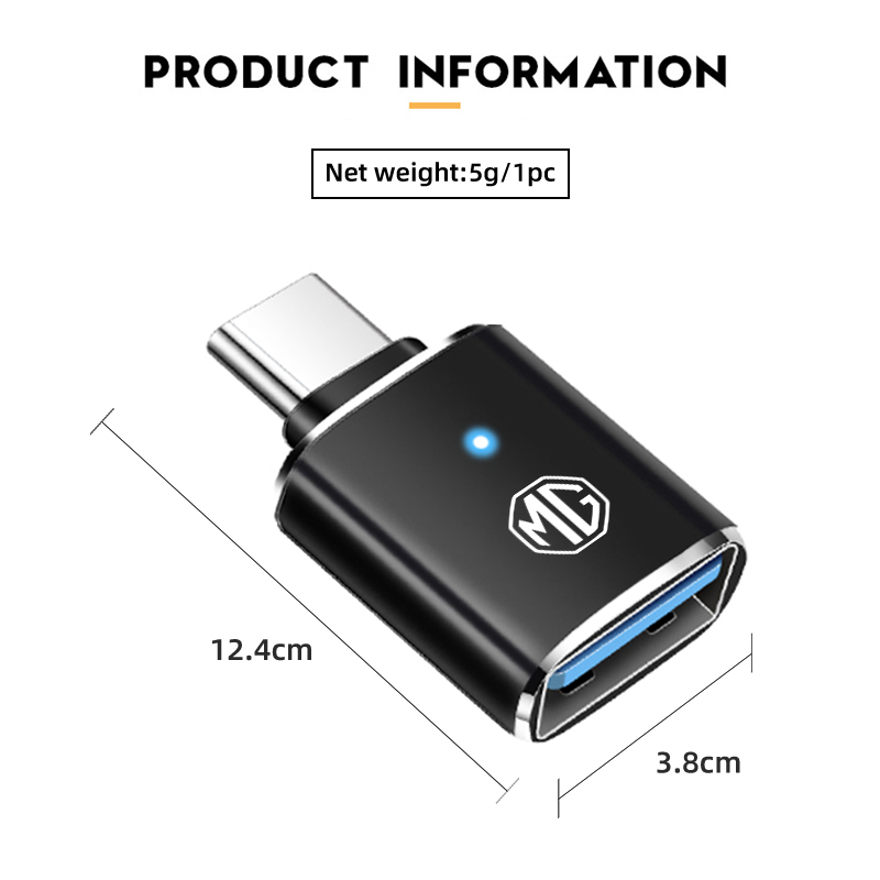 Car LED Type C To USB 3.0 Adap - Car Accessories For Inside 评论和价格