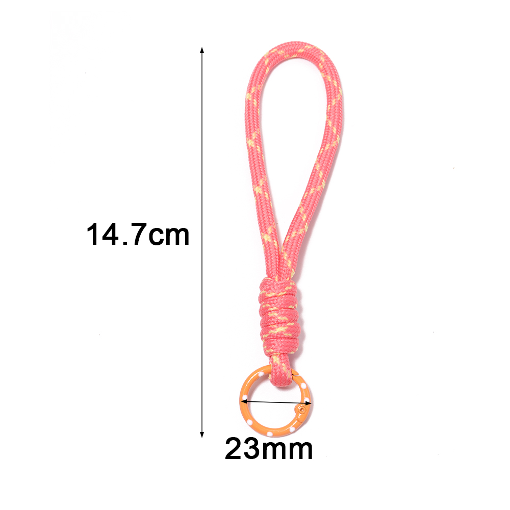 5pcs/lot Colorful Braided Keyc - Car Accessories Hanging 评论和价格