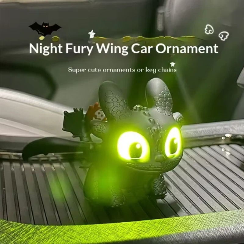 Genuine Cute Glowing Toothless - Car Accessories Hanging 评论和价格