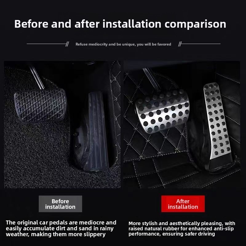 Stainless Steel Car Pedal Acce - Car Accessories Mercedes 评论和价格