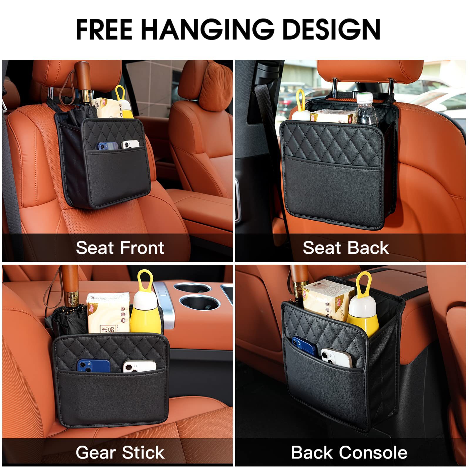 Hanging Storage Pocket Automot - Car Accessories Hanging 评论和价格