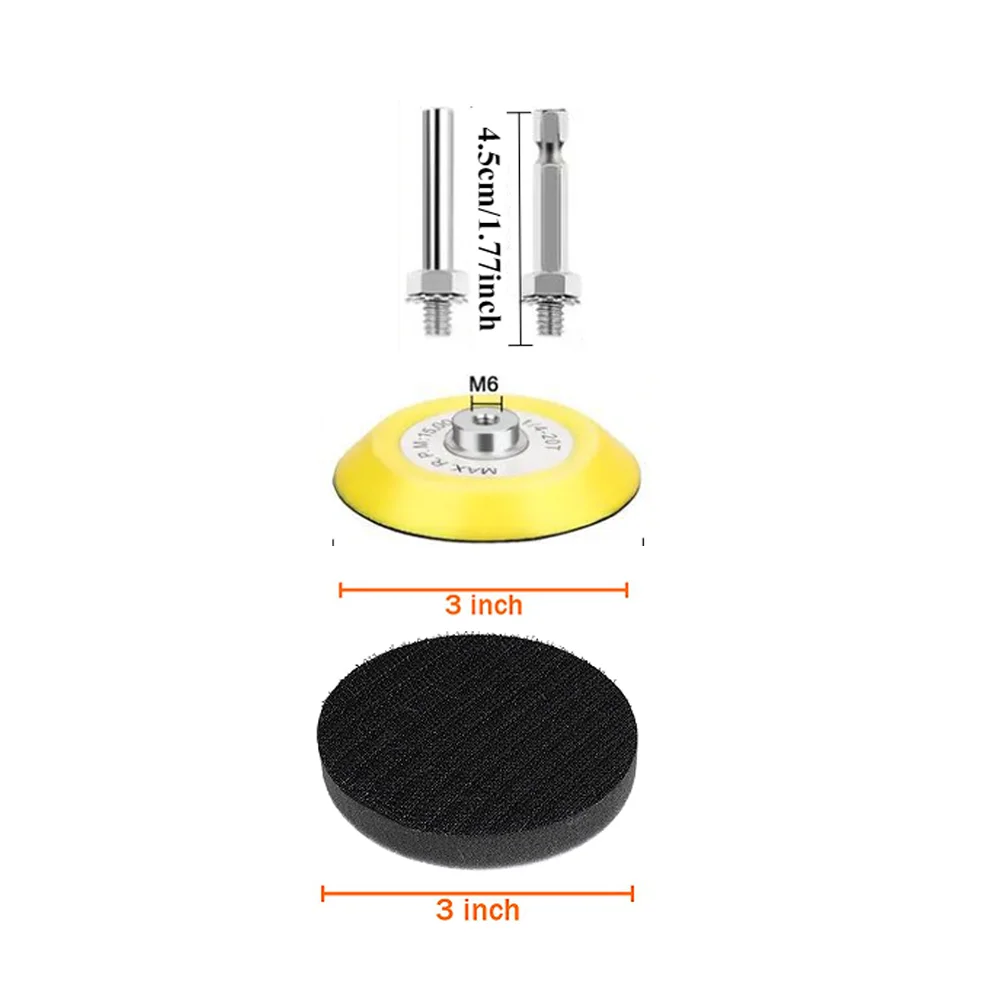 3 Inch Wet and Dry Sanding Pap - Car Accessories Hanging 评论和价格