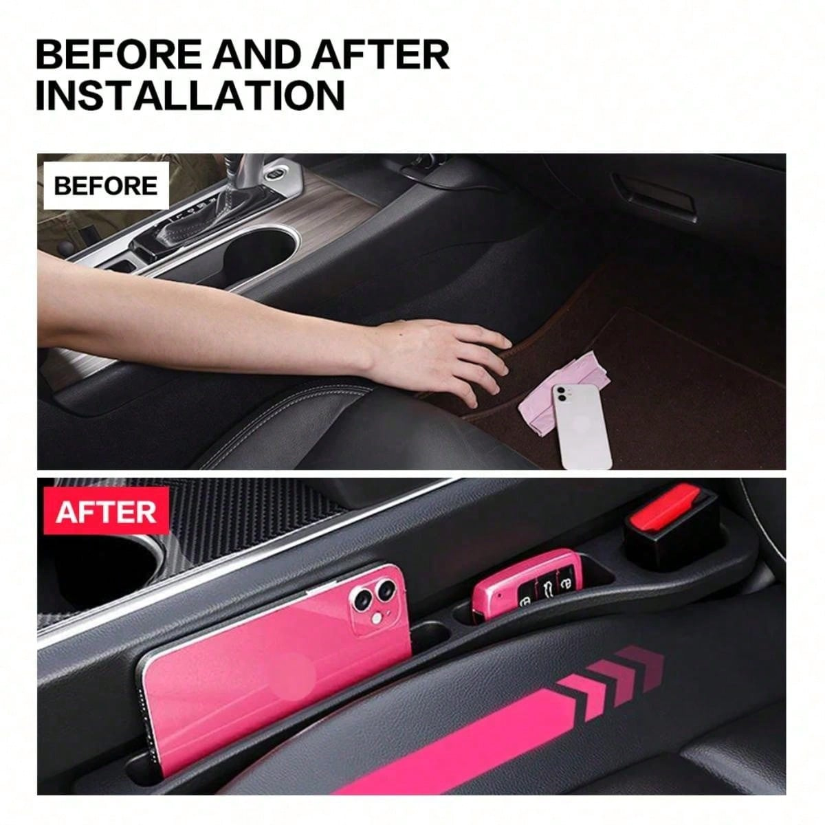 Car Seat Gap Filler Side Seam  - Car Accessories Hanging 评论和价格