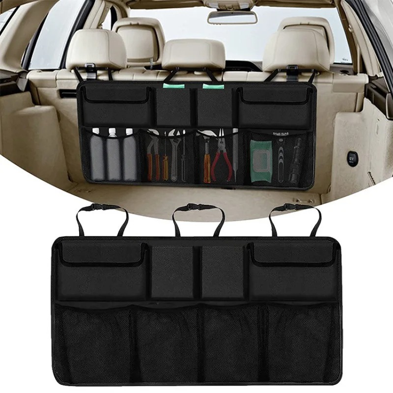 Car Rear Racks Storage Bag Net - Car Accessories Hanging 评论和价格