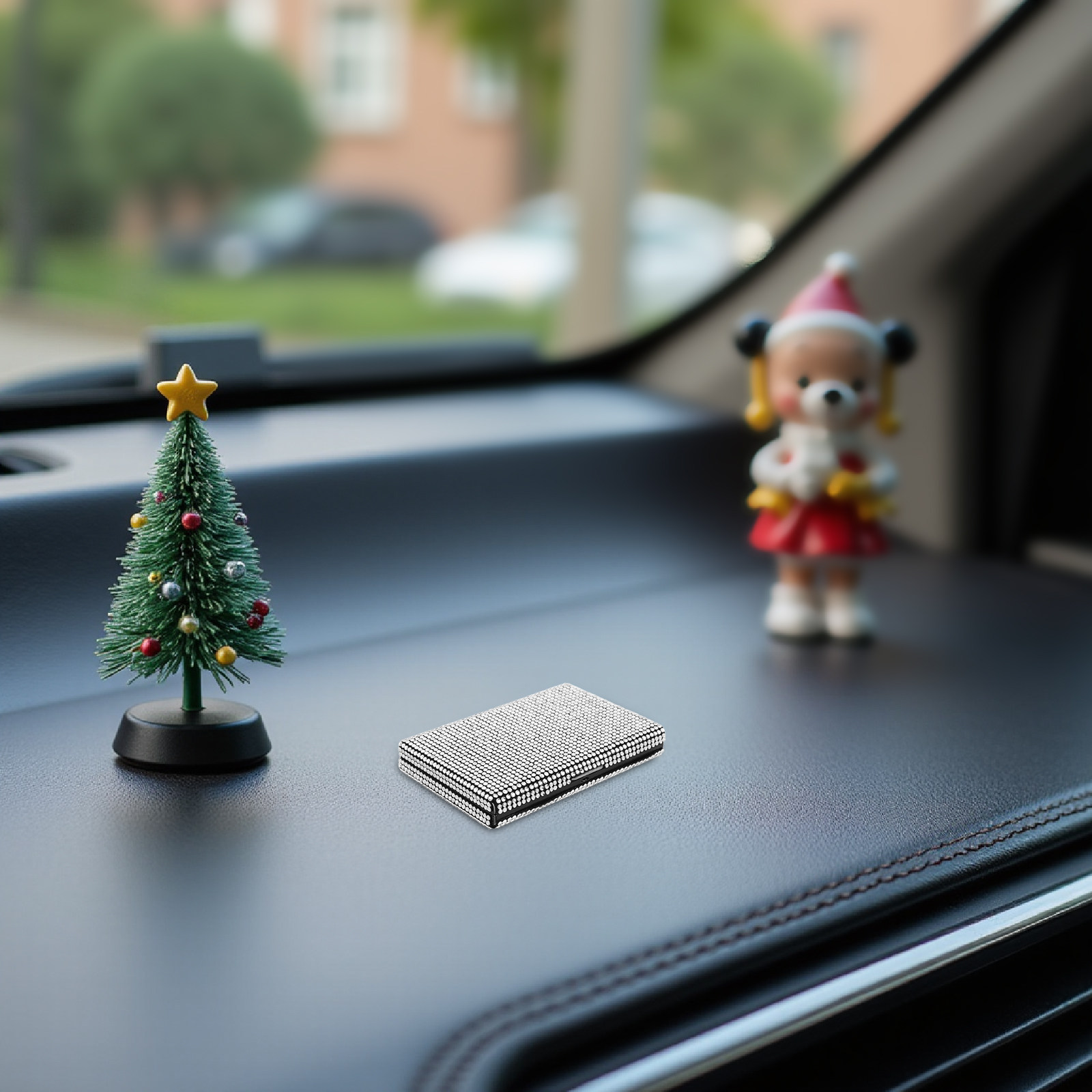 Slim Metal Business Card Case  - Car Trunk Organizer 评论和价格
