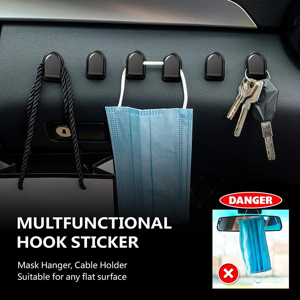 Mini Car Hooks Interior Storag - Car Accessories Hanging 评论和价格